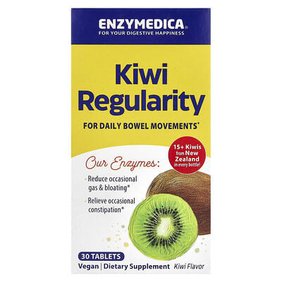 Kiwi Regularity Chewable, Kiwi, 30 Tablets