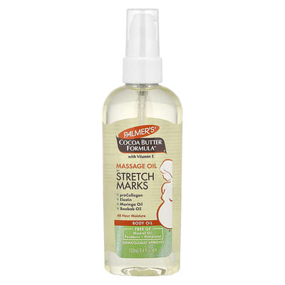 Cocoa Butter Formula® with Vitamin E, Massage Oil for Stretch Marks, 3.4 fl oz (100 ml)