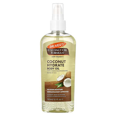 Coconut Oil Formula® with Vitamin E, Coconut Hydrate Body Oil, 5.1 fl oz (150 ml)