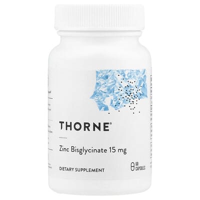 Zinc Bisglycinate, 15 mg,  60 Capsules
