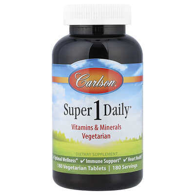 Super 1 Daily® 180 вегетарианских таблеток