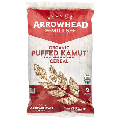 Organic Puffed Kamut® Cereal, 6 oz (170 g)