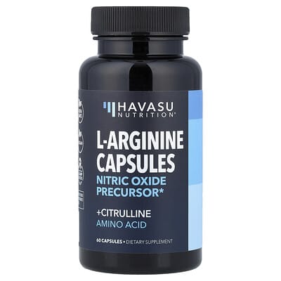 L-Arginine + Citrulline, 60 капсул