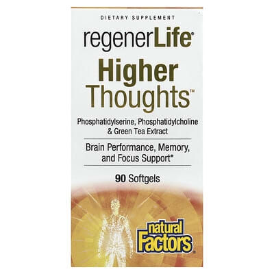 RegenerLife® Higher Thoughts™, 90 мягких капсул