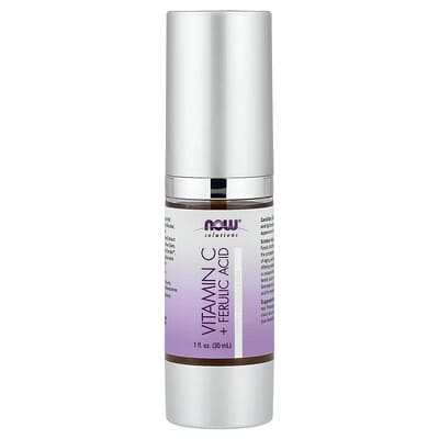 Сыворотка Solutions, Витамин C + Ferulic Acid, 1 fl oz (30 ml)