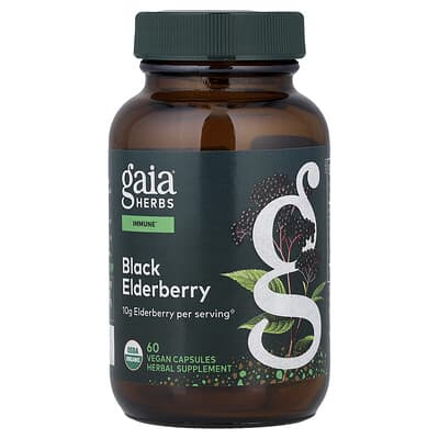 Black Elderberry, 60 Vegan Capsules