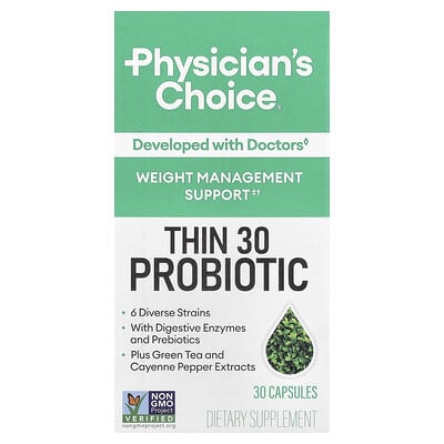 Thin 30 пробиотик, 30 капсул