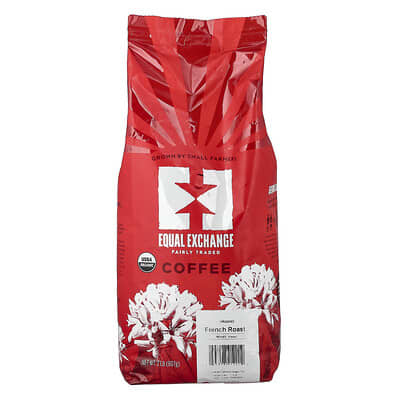 Organic Coffee, Whole Bean, French Roast, 2 lb (907 g)