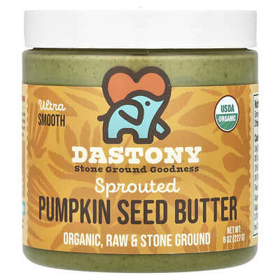 Sprouted Pumpkin Seed Butter, Ultra Smooth, 8 oz (227 g)
