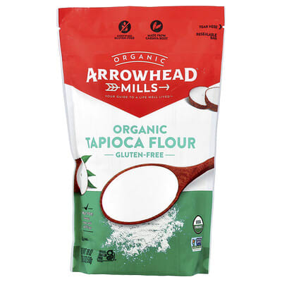 Organic Tapioca Flour, Gluten Free, 18 oz (510 g)