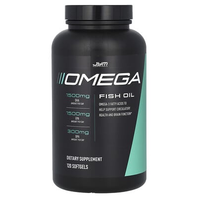 Рыбий жир Omega 120 мягких капсул (1,300 mg на капсулу)
