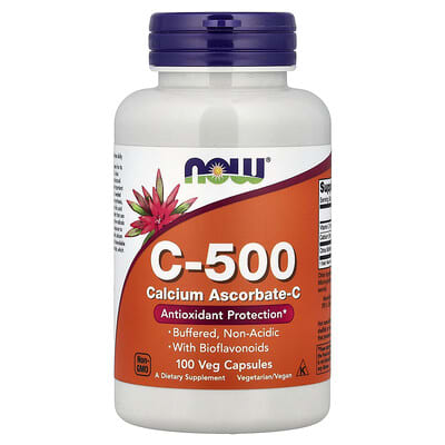 C-500, Calcium Ascorbate-C, 100 Veg Capsules