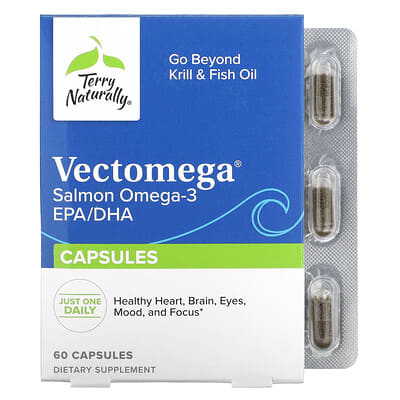 Vectomega® Salmon Omega-3 EPA/DHA, 60 капсул