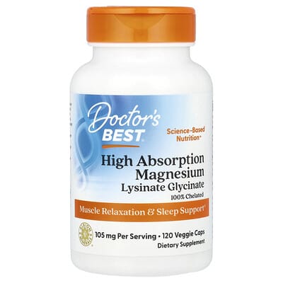 High Absorption Magnesium, 120 Veggie Caps (52.5 mg per Capsule)