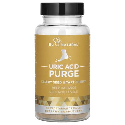 Uric Acid Purge™, Celery Seed & Tart Cherry, 60 вегетарианских капсул