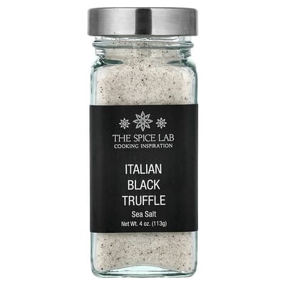 Морская соль с черным итальянским трюфелем, 4 oz (113 g)