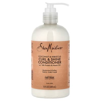 Кондиционер для волос Curl & Shine, кокос и гибискус, 384 ml