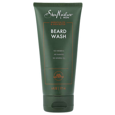 Мужской Beard Wash, Maracuja Oil & Shea Butter, 6 fl oz (177 ml)