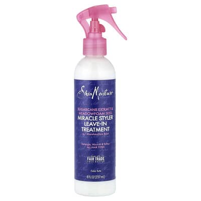 Miracle Styler Leave-In Treatment, экстракт сахарного тростника и семян лубянки, 8 fl oz (237 ml)