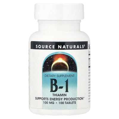Витамин B-1 Thiamin, 100 таблеток