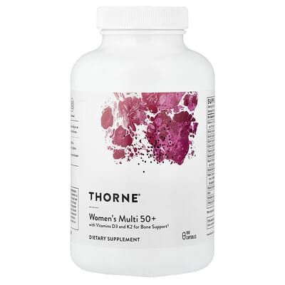 Мужские витамины Thorne Multi 50+, 180 капсул