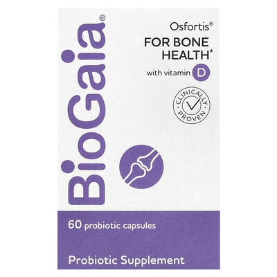 Osfortis с витамином D, 60 пробиотических капсул