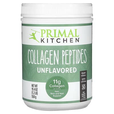 Коллагеновые пептиды, без вкуса, 19.4 oz (550 g)