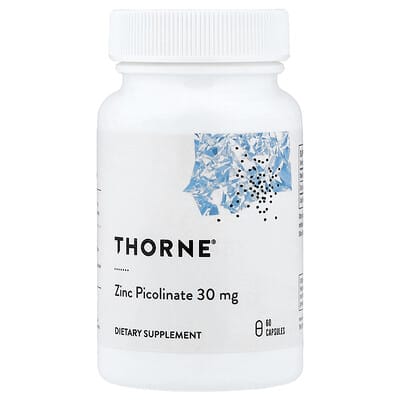 Zinc Picolinate, 30 mg, 60 Capsules