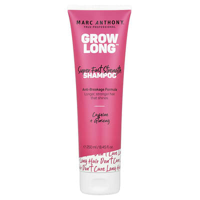 Шампунь Marc Anthony Grow Long™, Super Fast Strength, Caffeine + Ginseng, 8.45 fl oz (250 ml)