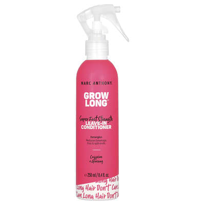 Grow Long, Super Fast Strength, Leave-in Conditioner, Caffeine + Ginseng, 8.4 fl oz (250 ml)