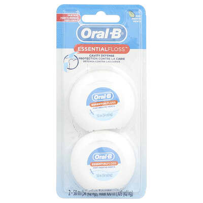 EssentialFloss™, Value Pack, Mint, 2 Pack, 54 yd (50 m) Each