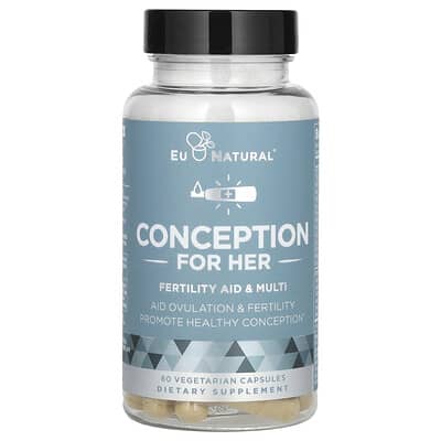 Conception™ For Her, Поддержка фертильности, 60 вегетарианских капсул