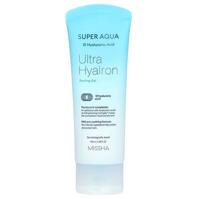 Гель для пилинга Super Aqua, Ultra Hyalron, 3.38 fl oz (100 ml)