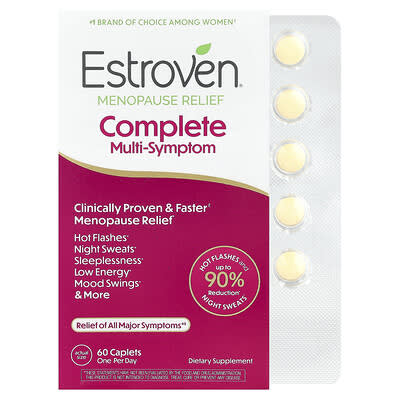 Estroven Complete Multi-Symptom Menopause Relief, 60 капсул