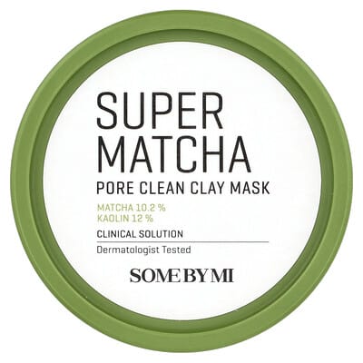 Super Matcha глиняная маска для очищения пор, 3.52 oz (100 g)