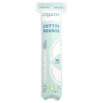 Organic Cotton Rounds, 100 Count