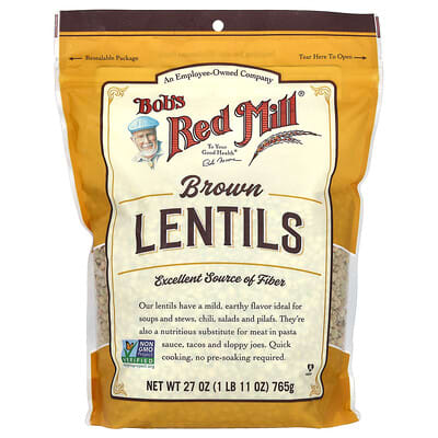 Brown Lentils, 27 oz (765 g)