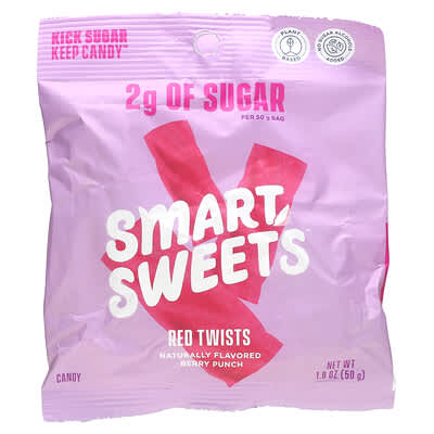Red Twists, Berry Punch, 1.8 oz (50 g)