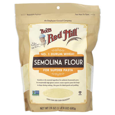 Мука из семолины, 24 oz (680 g)