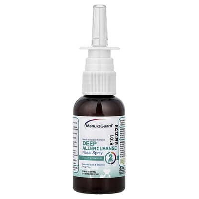 Medical Grade Manuka, Deep Allercleanse Nasal Spray, 1.35 fl oz ( 40 ml)