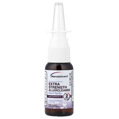 ManukaGuard Медицинский назальный спрей Manuka Allercleanse 0.65 fl oz (20 ml)