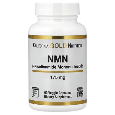 NMN, 175 mg, 60 вегетарианских капсул