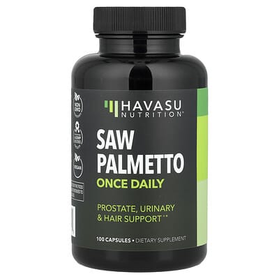 Saw Palmetto, 100 капсул (500 mg на капсулу)