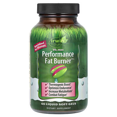 Irwin Naturals V02 Max жиросжигатель, 60 жидких мягких капсул