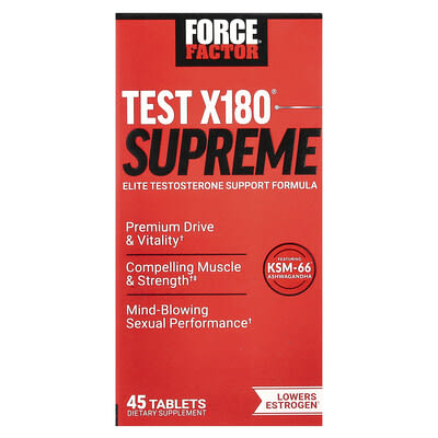 Test X180® Supreme, 45 таблеток