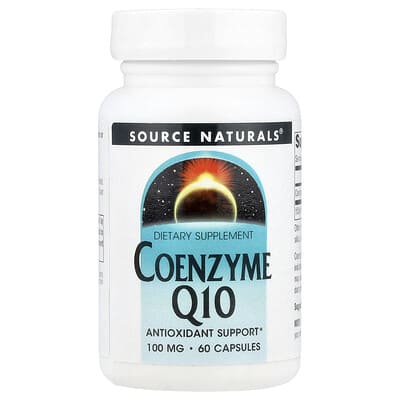 Coenzyme Q10, 100 mg, 60 капсул