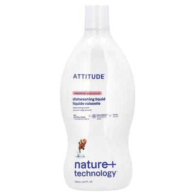 Средство для мытья посуды, без запаха, 23.7 fl oz (700 ml)