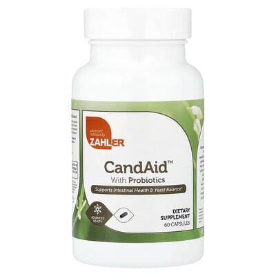 CandAid™ С пробиотиками, 60 капсул