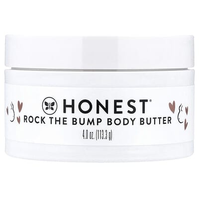 Rock the Bump Body Butter, Unscented, 4 oz (113.3 g)