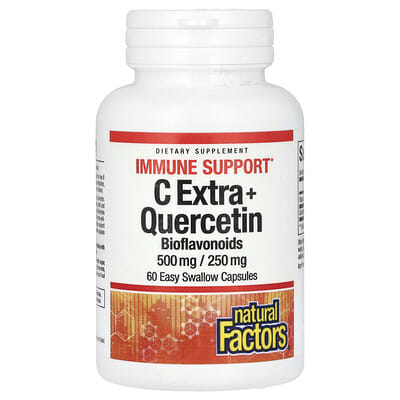 C Extra + Quercetin, 60 Easy Swallow Capsules
